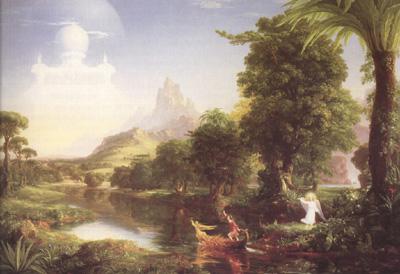 Thomas Cole The Voyage of Life,Youth (mk19) oil painting picture